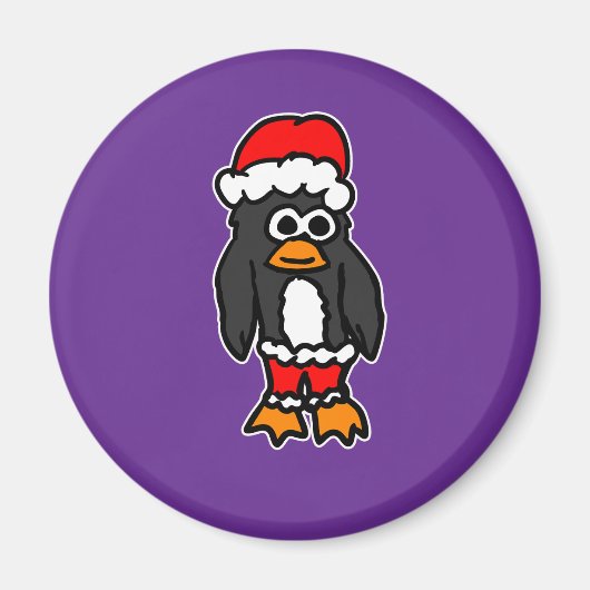 Kerstpinguïn magneet (Voorkant)