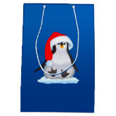 Kerstpinguïn Medium Cadeauzakje (Achterkant)