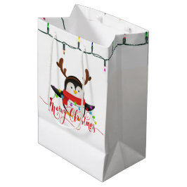 Kerstpinguïn Medium Cadeauzakje
