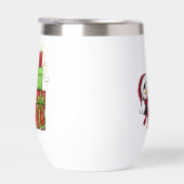 Kerstpinguïn met geschenken - Feestelijke Fun Deco (Rechts)