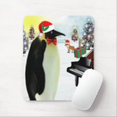 Kerstpinguin Mousepad Muismat (Met muis)