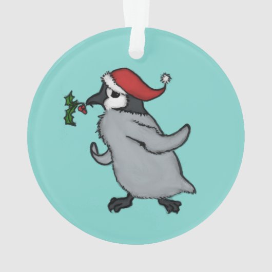 Kerstpinguïn Ornament (achterkant)