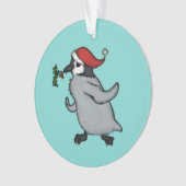 Kerstpinguïn Ornament (voorkant)