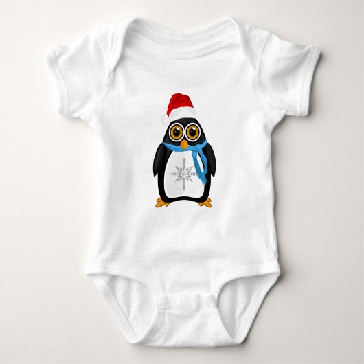 Kerstpinguïn Romper (Voorkant)