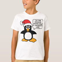 kerstpinguïn Santa Naughty List