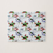 kerstpinguïn schaatsen legpuzzel (Horizontaal)