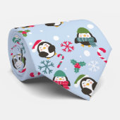 Kerstpinguïn Stropdas (Opgerold)