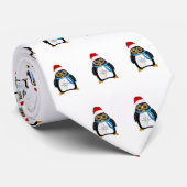 Kerstpinguïn Stropdas (Opgerold)