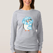 Kerstpinguïn T-shirt (Voorkant)