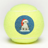 Kerstpinguïn Tennisballen (Voorkant)