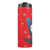 Kerstpinguïn Thermosbeker (Voorkant)