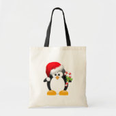 Kerstpinguïn Tote Bag (Voorkant)