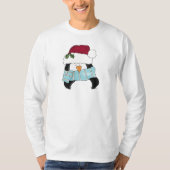 kerstpinguïn Tshirts en cadeautjes (Voorkant)