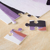 Kerstpinguïn Vrienden | Waterverf in de winter Legpuzzel (Zijkant)