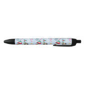 Kerstpinguïn Zwarte Inkt Pen (Bodem)