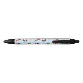 Kerstpinguïn Zwarte Inkt Pen (Achterkant)