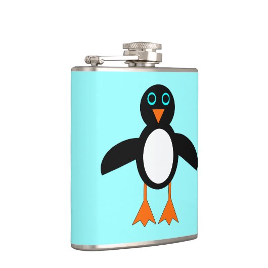 Kerstpinguïnfles Heupfles (Rechts)