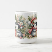 Kerstpinguïns 5 koffiemok (Center)