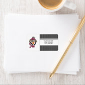 kerstpinguïns adres mailinglabels etiket (Insitu)