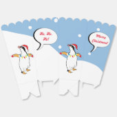 Kerstpinguïns Favoriete Dozen Bedankdoosjes (Ongevouwen)