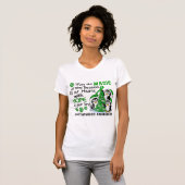 Kerstpinguïns Gastroparese T-shirt (Voorkant volledig)