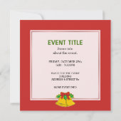 kerstpinguïns kaart (Achterkant)