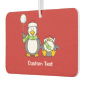 kerstpinguïns luchtverfrisser (Links)