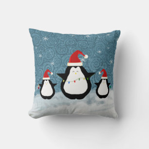 Kerstpinguïns Pillow Kussen