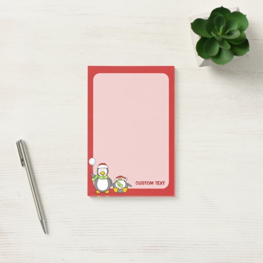 kerstpinguïns post-it® notes (Kantoor)