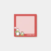kerstpinguïns post-it® notes (Voorkant)
