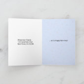 Kerstpinguïns prettige feestdagen bewerkbare tekst (Binnen)