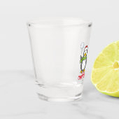 kerstpinguïns shot glas (Links)