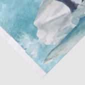 Kerstpinguïns Tissuepapier (Detail)