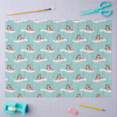 kerstpinguïns — Weefpapier Tissuepapier (Craft)