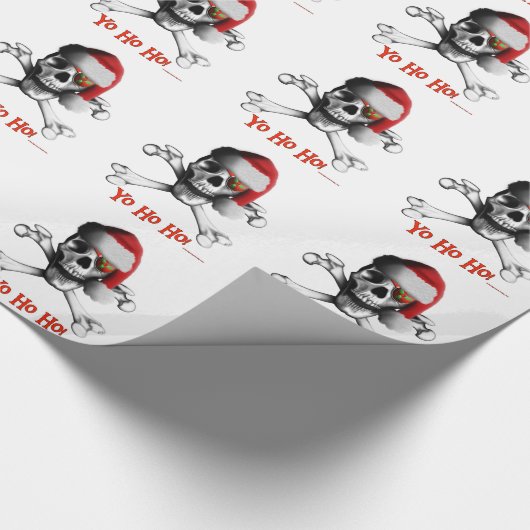 kerstpiraat cadeaupapier (Hoek)