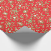 Kerstpizazz Cadeaupapier (Hoek)