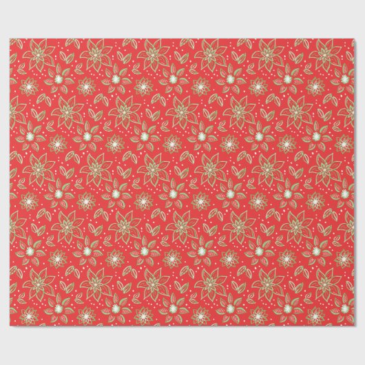 Kerstpizazz Cadeaupapier (Vlak)