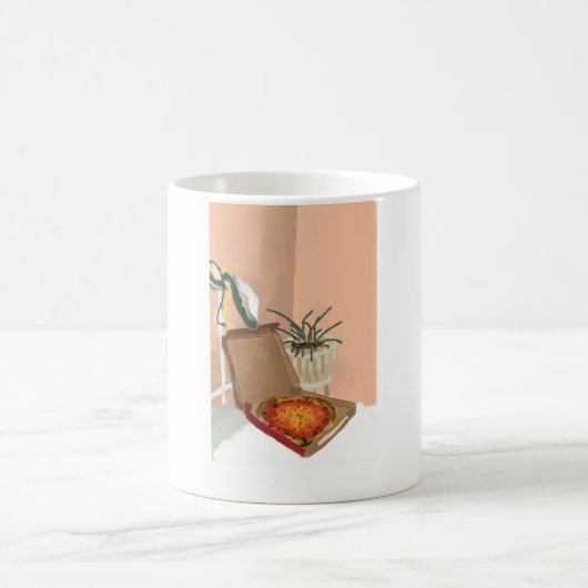 kerstpizza koffiemok (Center)