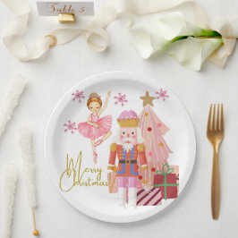 Kerstplaat Notenkrakers Papieren Bordje