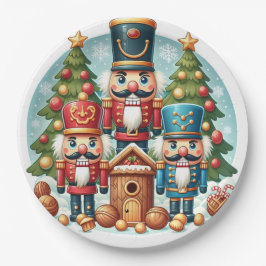 Kerstplaat Notenkrakers Papieren Bordje