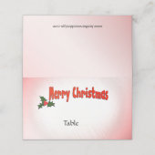 Kerstplaatskaarten Plaatskaartje (Buitenkant ongevouwen)