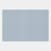 Kerstplaid buffelcheque | gingham pastel inpakpapier vel (Voorkant 3)