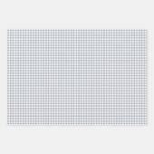 Kerstplaid buffelcheque | gingham pastel inpakpapier vel (Voorkant 2)