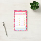 Kerstplan notities Rode Groene Feestelijke Planner Post-it® Notes (Kantoor)