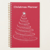 Kerstplanner: Kerstvakantie Organisator Notitieboe Planner (Voorkant)