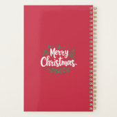 Kerstplanner: Kerstvakantie Organisator Notitieboe Planner (Achterkant)