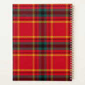 Kerstplanner met naam en onderwerp planner (Achterkant)