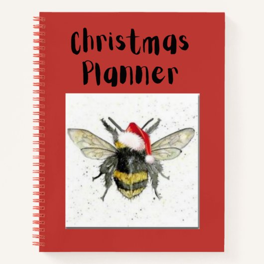 kerstplanner notitieboek (Voorkant)