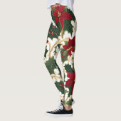 kerstplanten overvloed broek leggings (Links)