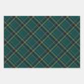 Kerstplein voor de coördinatie van de rode marineb inpakpapier vel (Voorkant 2)